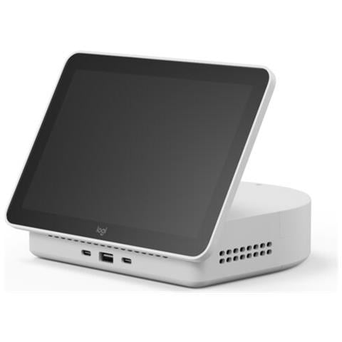 Logi Dock Flex 20,3 cm (8") 1280 x 800 Pixel IPS 802.11a, 802.11b, 802.11g, Wi-Fi 4 (802.11n), Wi-Fi 5 (802.11ac) Bianco Bluetooth - Foto 1