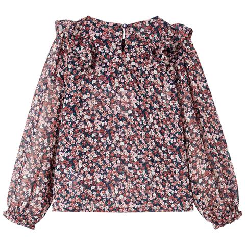 Camicia Da Bambina A Maniche Lunghe Rosa Scuro 116 - Foto 2