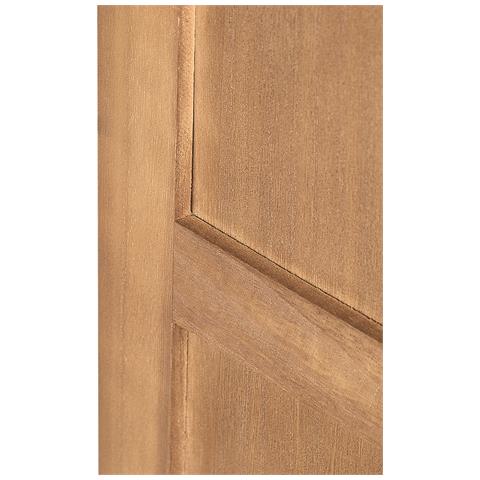 Paravento 4 Pannelli Legno Chiaro 170 X 163 Cm Certosa - Foto 8