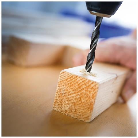 Punta Elicoidale Per Legno Da 18mm In Acciaio Cromo Vanadio - Foto 1