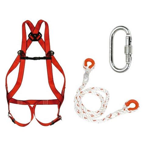 Kit Anticaduta Completo Da Lavoro Imbracatura Per Piattaforme Mobili - Foto 1