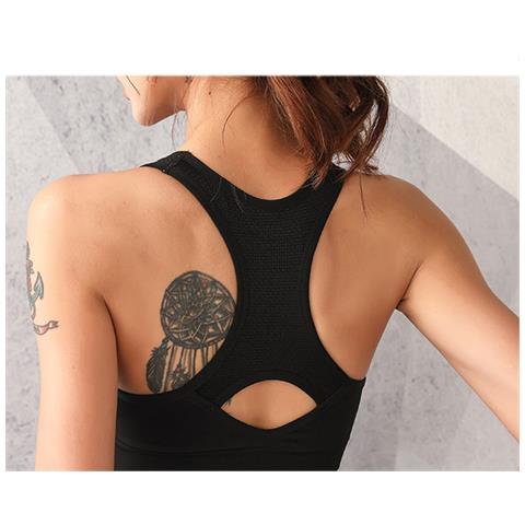 Reggiseno Sportivo Taglie Forti: Design Traspirante E Di Supporto Black L - Foto 4