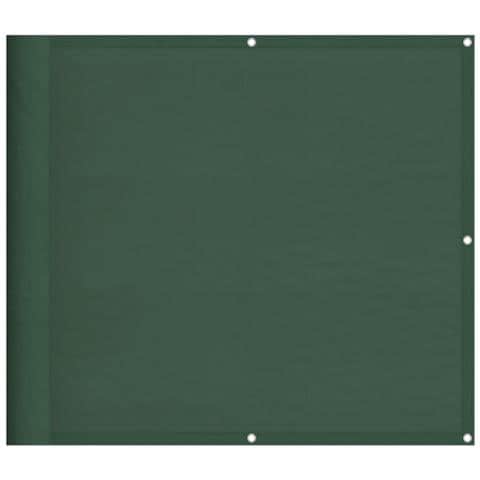 Paravento Balcone Verde Scuro 90x800 Cm 100% Poliestere Oxford - Foto 2