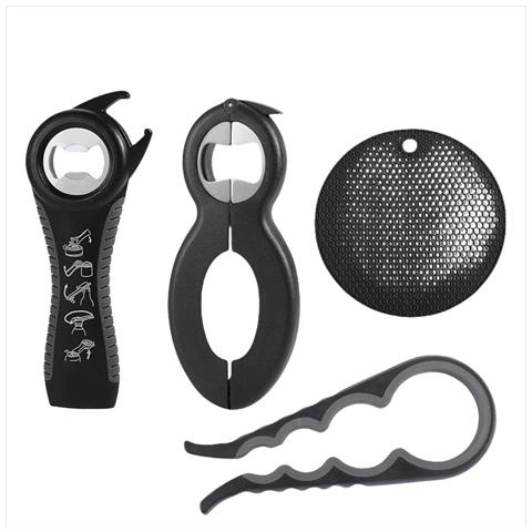 Set Apri Multiplo: Apribarattoli, Apribottiglie E Apri Lattine Per Tutti - Foto 1