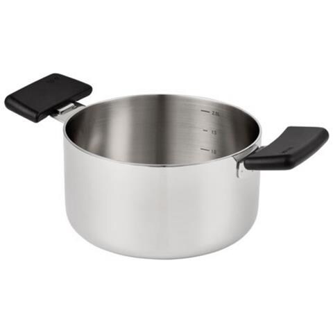 Pentola In Acciaio Inox Da 14 Cm Con Manico Rimovibile - 101209 - Foto 3