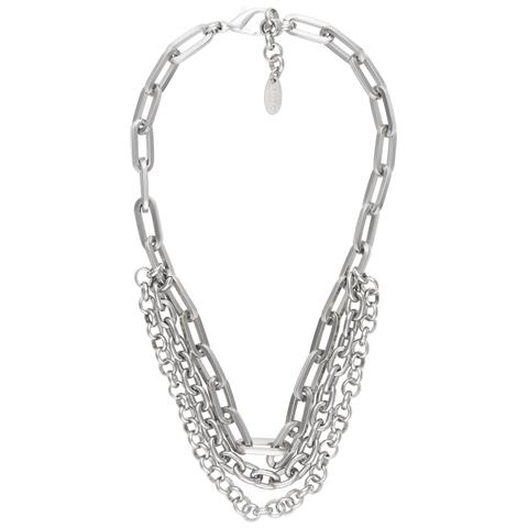 Collana In Argento ""a Tre Giri"" - Foto 1