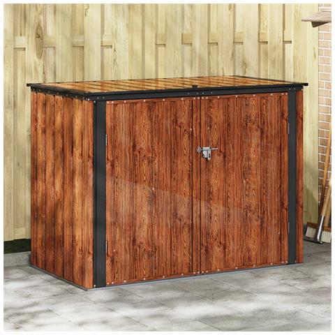 Scatola di Stoccaggio per Giardino Marrone - Foto 2