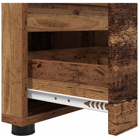 Mobile TV Legno vecchio 100 x 48 x 43 cm Legno multistrato - Foto 9