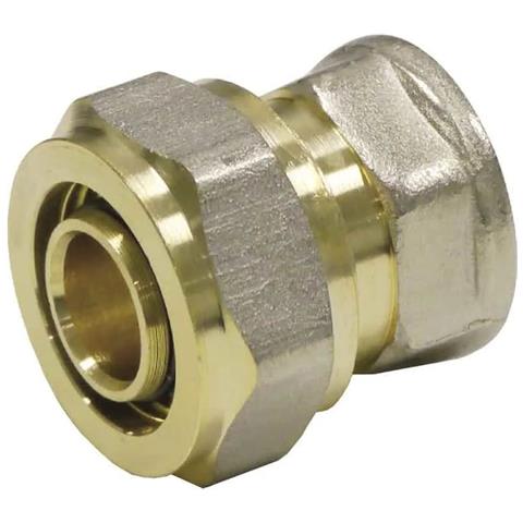 Raccordo A Vite 16mm Con Filetto Interno - Giunto Rapido Per Tubi Multistrato - Foto 1