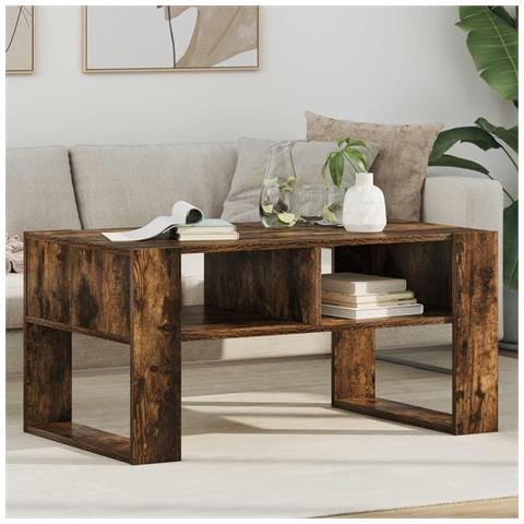 Tavolino da salotto Rovere fumé 92 x 53 x 45 cm - Foto 2