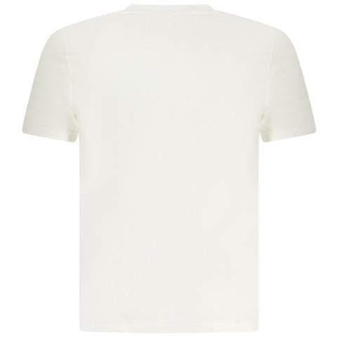 MAGLIETTA DA UOMO A MANICHE CORTE NORVEGIA 1963 BIANCA - Colore: Bianco, Taglia: 2XL - Foto 2