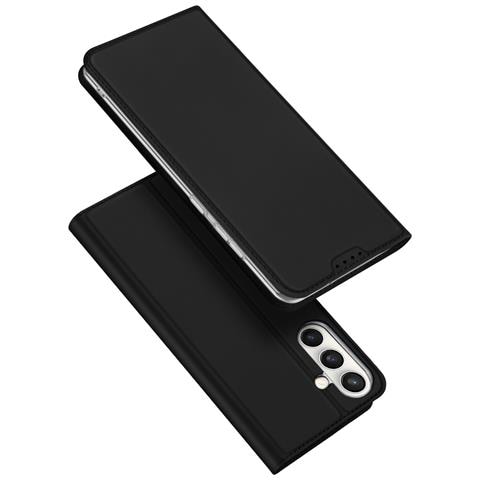 Cover per Galaxy S25 FE - Pelle /PU, Nero - Foto 1