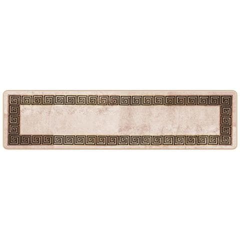 Runner Tappeto MARSA Nero 50 x 200 cm Poliestere e PVC - Foto 1