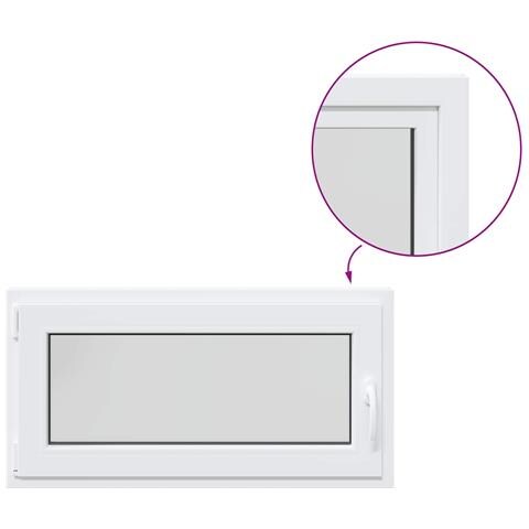 Finestra per Soffitta RISOR 50 x 55 cm PVC e Vetro - Foto 1