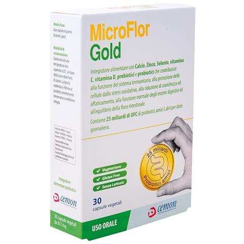 Microflor Gold 30 Capsule Vegetali - Foto 1