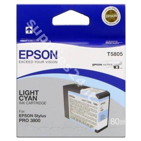 C13T580500 Cartuccia Ink Originale Ciano Chiaro Stylus Pro 3800/3880 - Foto 5