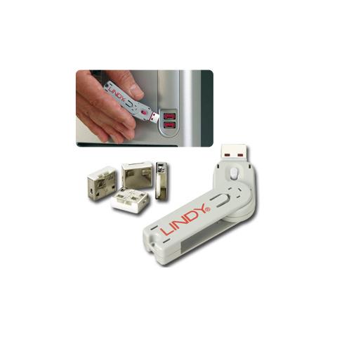 Serrature per porte USB Bianche - Foto 1