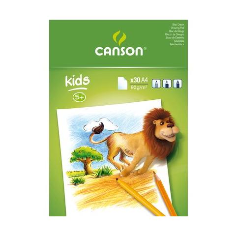 pz. 1 Blocco da disegno collato lato corto A3 90g 400015586 - Foto 1