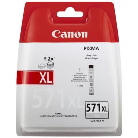 CLI-571GY XL - Alta resa - grigio - originale - serbatoio inchiostro  - Foto 2
