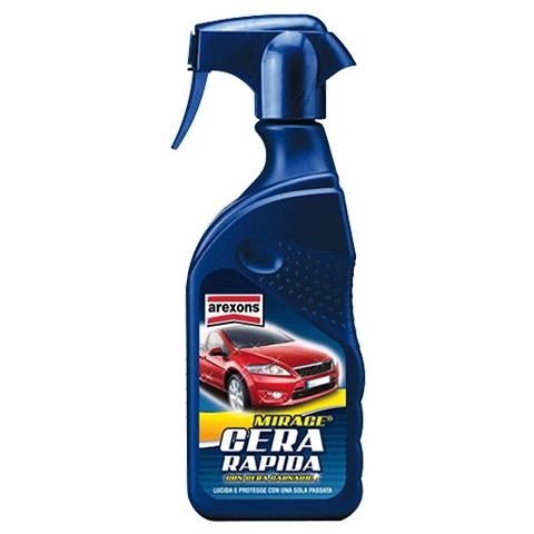 Cera Spray Con Carnauba E Oli Siliconici, 400 Ml - Foto 3