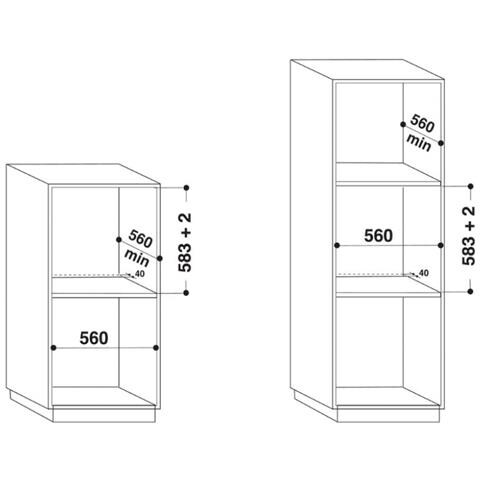 HOTPOINT - Forno Elettrico da Incasso FA2 540 H IX HA Capacità 66 L  Multifunzione Ventilato Pulizia a Vapore Potenza 2900 W Colore Acciaio Inox  - ePRICE