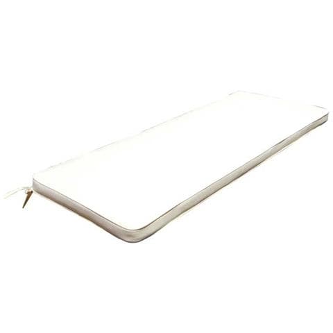 Cuscino Lungo 110x45cm Sfoderabile Impermeabile Colore Ecru' Cu805661 - Foto 2