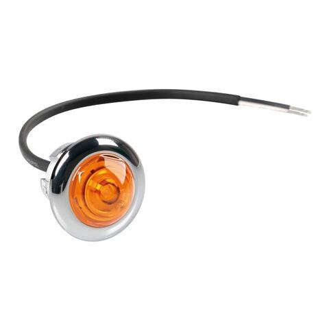Luce Da Incasso Ambra 12/24v S-14 Cromata - Foto 1