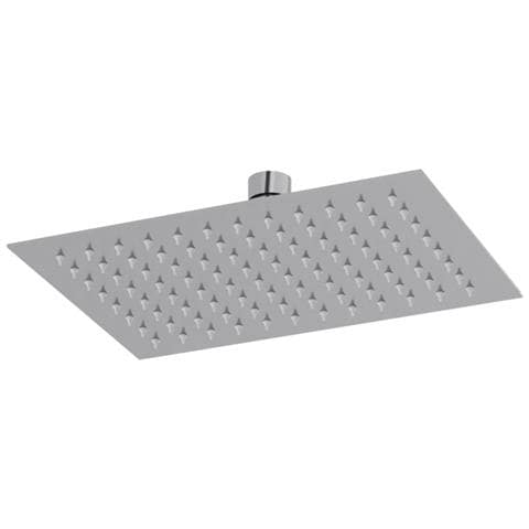 Soffione Doccia, , Serie Supioni, Modello 53839, Acciaio Inox - 18x25 Cm Inox A Magazzino - Foto 1