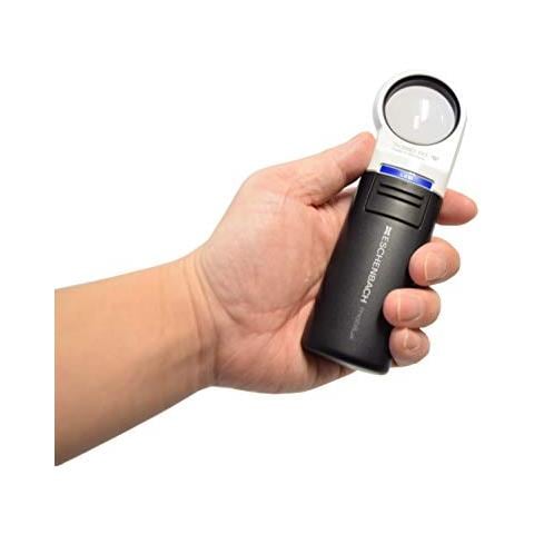 lente d'ingrandimento con illuminazione LED, ingrandimento mobili, 7 x Dimensioni lenti: Ø 35 millimetri - Foto 2