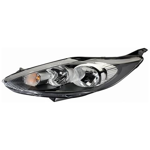 Proiettore Faro Destro Dx Ford Fiesta Cornice Nera 10/08>12/12 H7-h1 - Foto 1