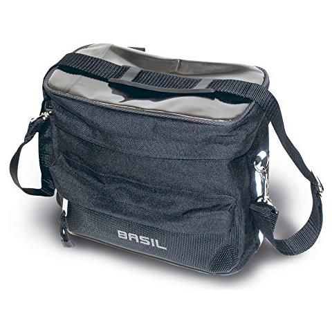 Borsa Manubrio Mali, Nero, 26 x 13 x 23 cm, 8 litri, 16010 - Foto 1