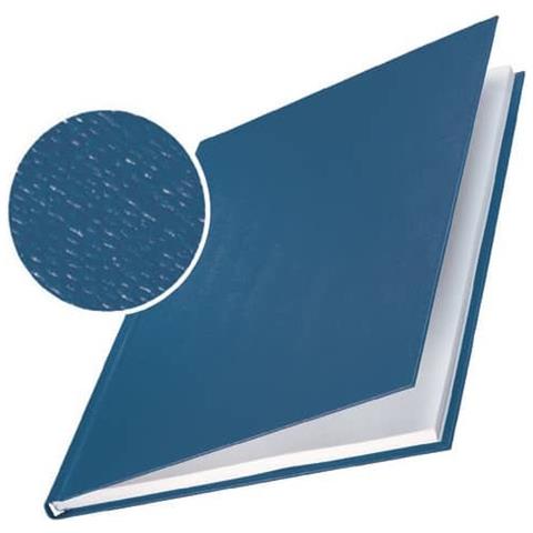 Copertina Rigida Max 106-140 Fogli Impressbind In Cartone Con Dorso Da 14 Mm A4 Blu Conf. Da 10 - 73930035 - Foto 1