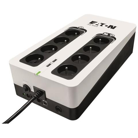 Eaton 3s850f Uninterruptible Power Supply (ups) Standby (offline) 0.85 Kva 510 W 8 Ac Outlet(s) - Foto 1