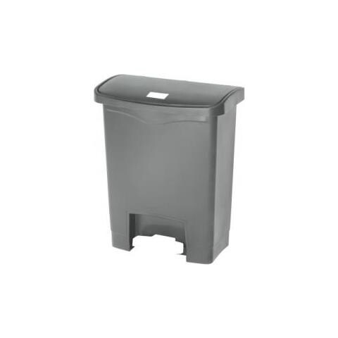 Rubbermaid 1883600 Mlleimer 30 L Rechteckig Kunststoff - Harz Grau (1883600) - Foto 1