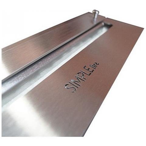 Rame 600 - Biocamino Da Incasso Nero Con Vetro Protettivo Camino A Bioetanolo Da Parete - Foto 2