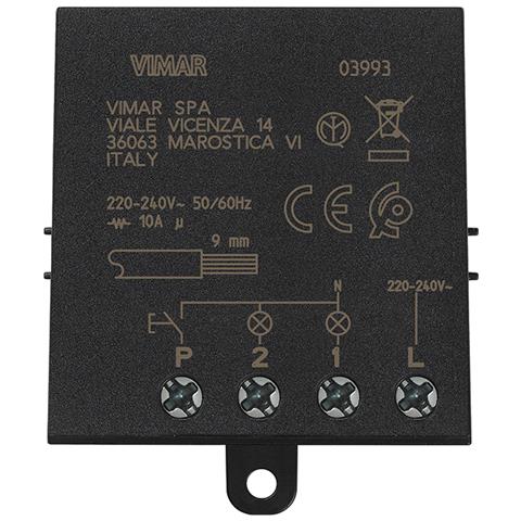 Modulo Rele Ad Impulsi 4 Sequenze Quid 10a - Vimar 03993 - Foto 2