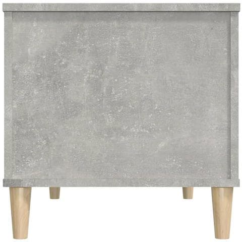 Tavolino Salotto Grigio Cemento 90x44,5x45 Cm Legno Multistrato - Foto 2