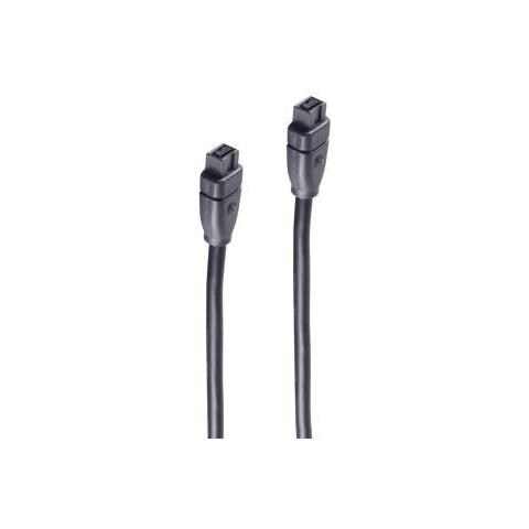 Basic-s Firewire 1394b Kabel, 9 Pol Stecker - 9 Pol Stecker, 1,8 M, High Speed Firewire 800 Mbit /sek. (bs773 - Foto 1