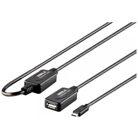 Rf-4752800 Cavo Usb 7,5 M Usb 2.0 Usb A Usb C Nero - Foto 1