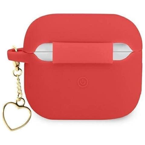 Indovina Gua3lschsr Airpods 3 Custodia Rossa /rossa Silicone Charm Collezione Heart - Foto 2