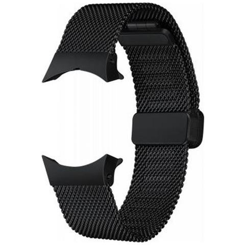 Cinturino Milanese Per G Watch 4/5/6, Nero - Foto 1