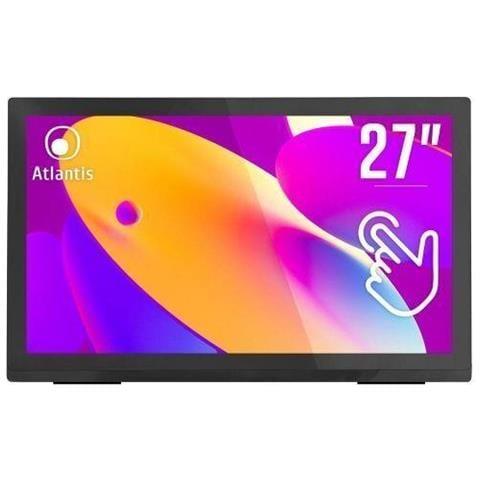 Monitor Touch 27" LED A05-T27A-VHDM Full 1920 x 1080Pixels Tempo di Risposta 14 ms - Foto 1