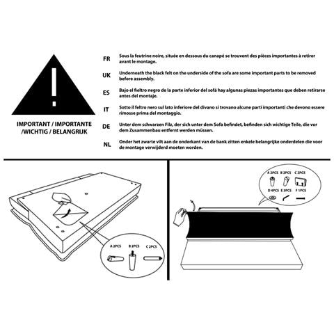 Malmo Divano Letto Angolare Beige A 4 Posti - Foto 5