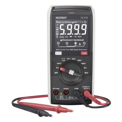 VOLTCRAFT VC272 Hand-Multimeter Digital True RMS LoZ CAT III 600