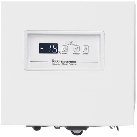 SCH1001EDC congelatore Congelatore verticale Libera installazione 98 L E Bianco - Foto 5