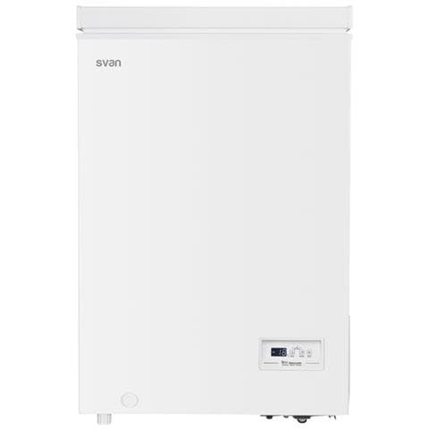 SCH1001EDC congelatore Congelatore verticale Libera installazione 98 L E Bianco - Foto 1