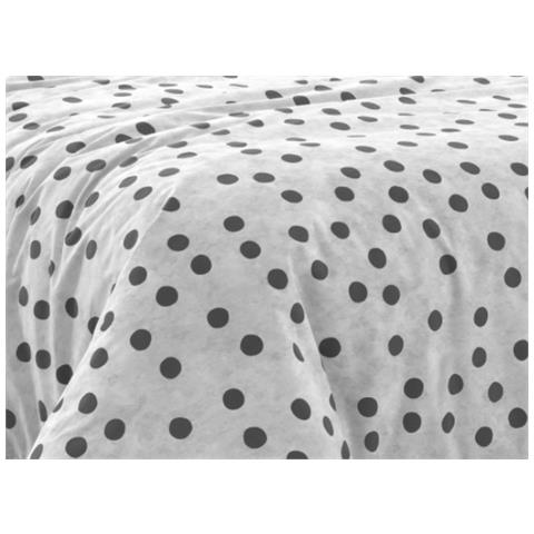 Copripiumino Sacco Piumone 100% Cotone Made In Italy Disegno Pois Lt Matrimoniale Pois - Foto 2