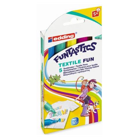 Edding E-17 Fine Blu, Marrone, Verde, Porpora, Giallo 1pezzo(i) Marcatore - Foto 1