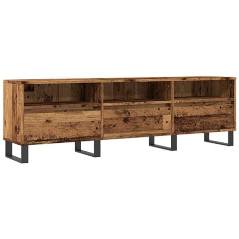 Mobile Porta Tv Legno Antico 150x30x44,5 Cm Legno Multistrato - Foto 2
