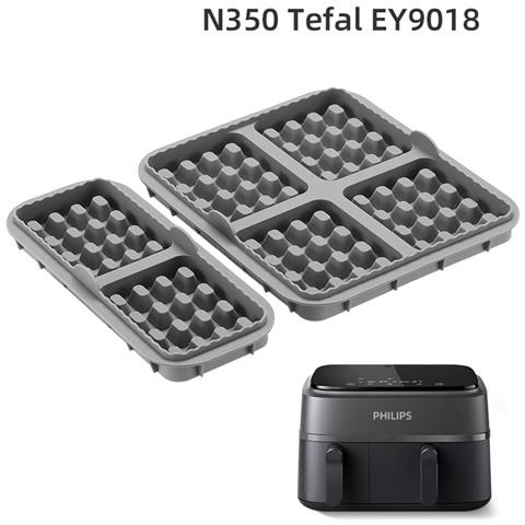 Set Di Stampi Per Biscotti In Silicone - 192 Waffle - Per Philips Grey - Foto 1